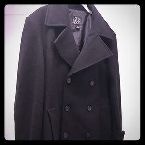 Men’s winter Pea Coat - size L!